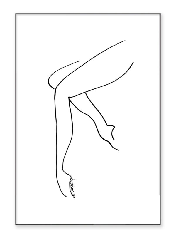 Elegant Legs, Print