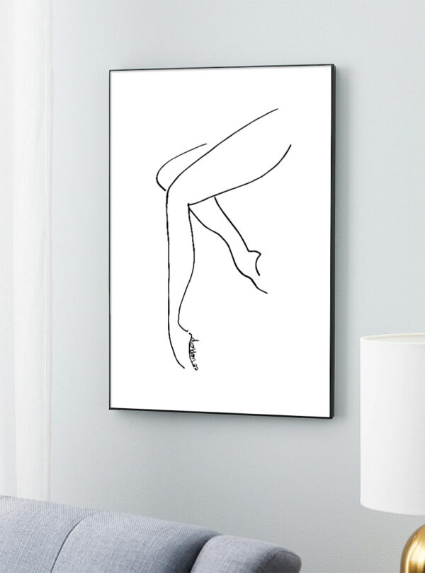 Elegant Legs, Print