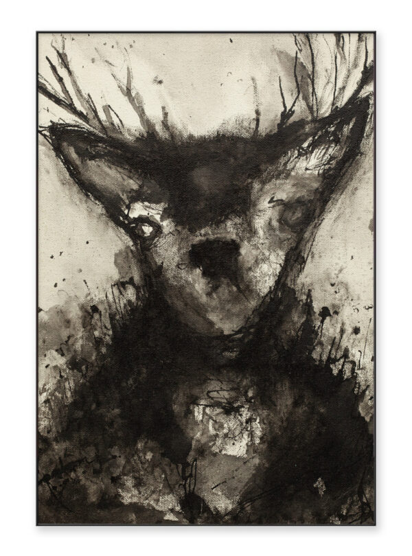 Ink Deer no1, Print