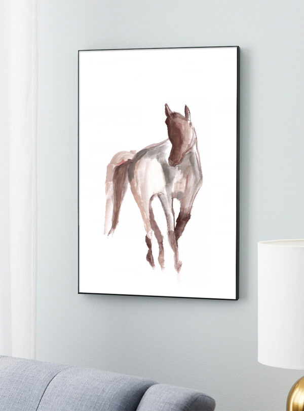 Elegant Horse, Print